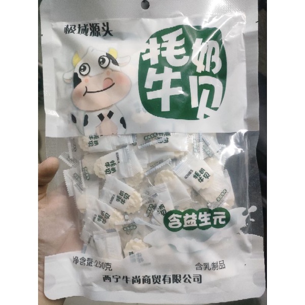 Kẹo sữa bò nguyên chất viên nén 250g/bịch