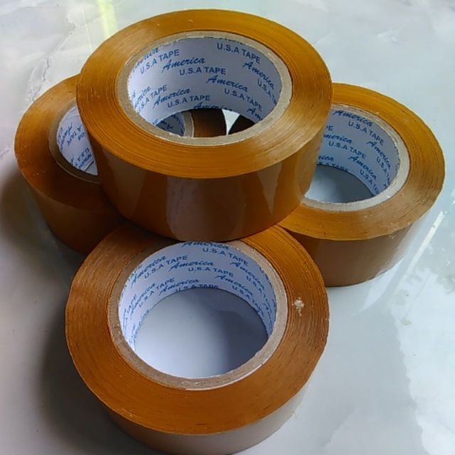 [Lẻ 1 cuộn] Băng keo 200 Yard đục