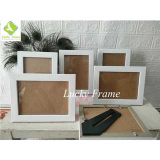Bộ 6 khung ảnh cưới 13x18cm để bàn + treo tường