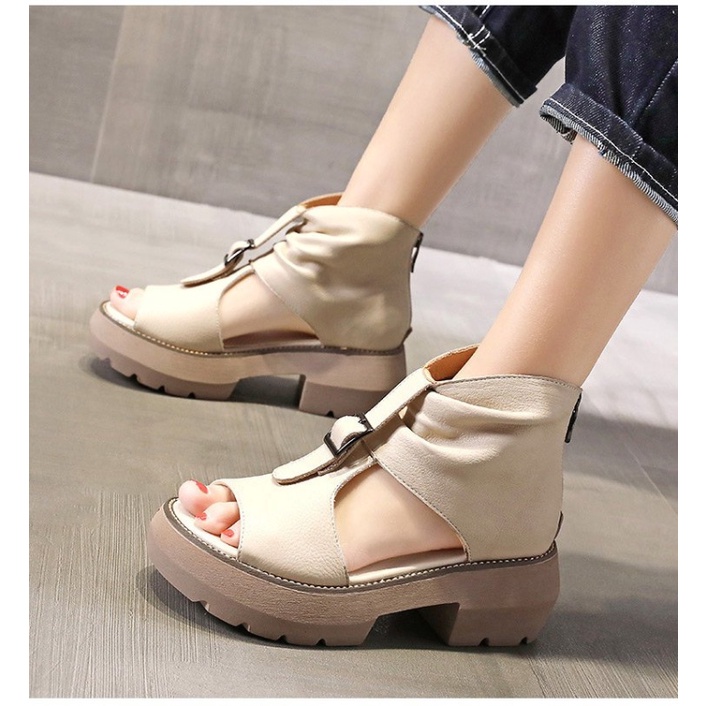 Xăng đan Cao Gót Đế Dày Thời Trang Dành Cho Nữ