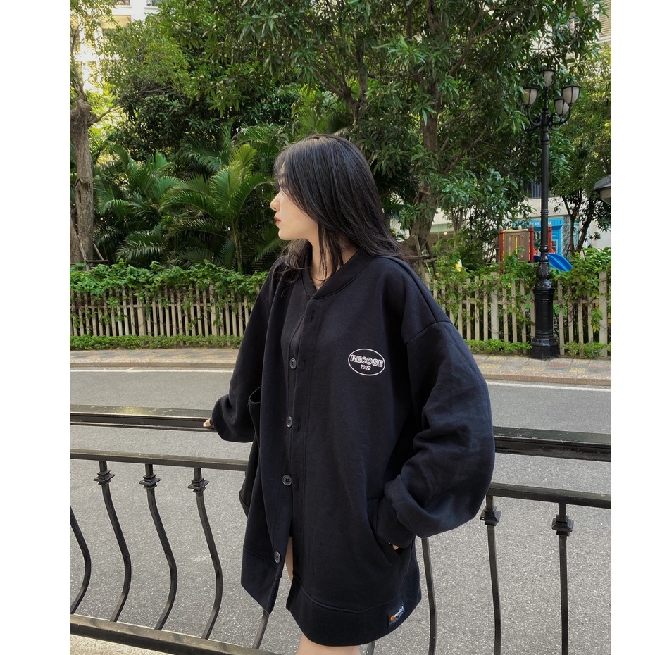 [FREESHIP ĐƠN TỪ 50K] Áo khoác cardigan logo Recose Unisex nam nữ