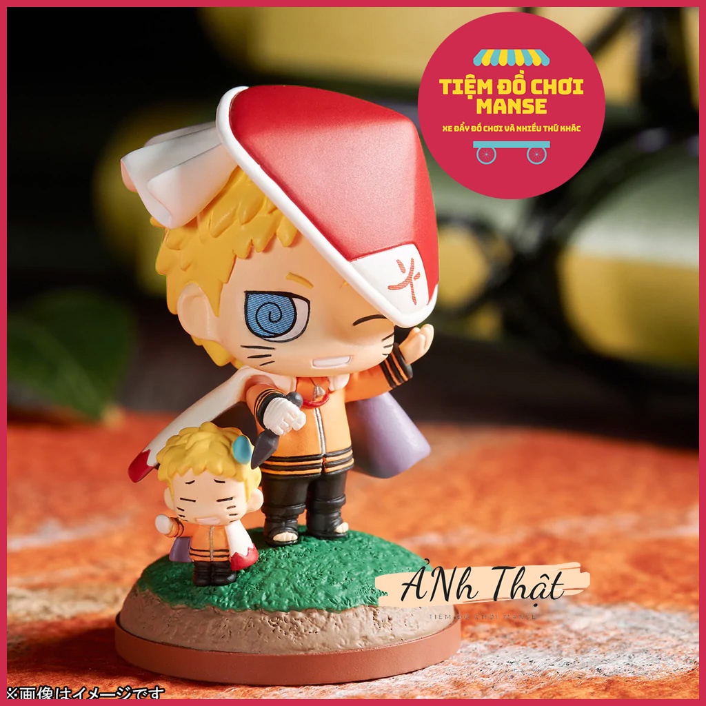 Mô Hình Chibi Naruto Tsunade Kakashi Minato Kakashi Hashirama Tobirama