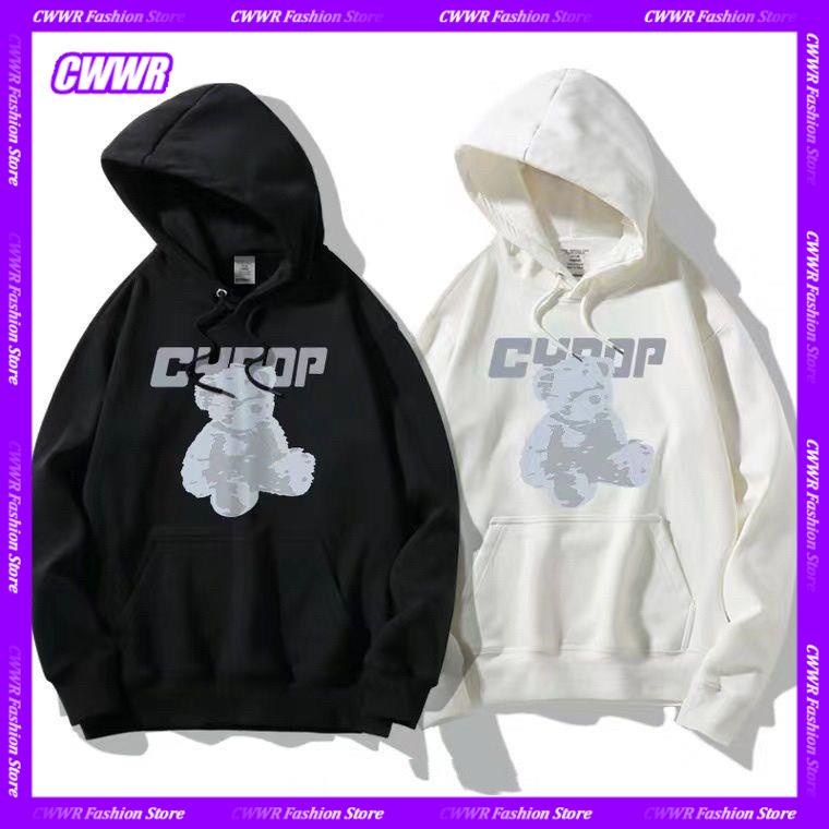 Áo hoodie thu đông liền mũ học sinh size lớn áo khoác cặp đôi rộng rãi
