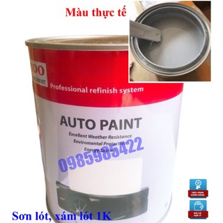 Sơn lót 1K Kodo CF9951, xám lót, Lót 1K màu trắng prime 1 thành phần nhanh khô Autopaint cho kim loại SONQUANGPHU8856