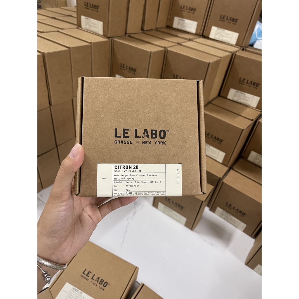 Nước Hoa Unisex ❣️FREESHIP❣️ Nước Hoa Le Labo Citron 28 Seoul EDP