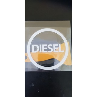 Tem ô tô dán bình dầu diesel