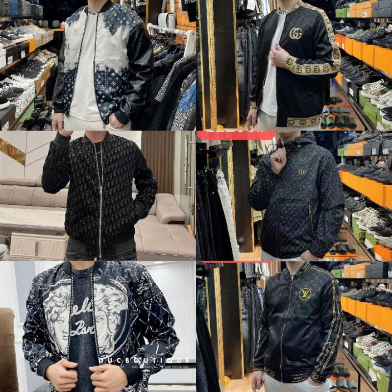 Áo khoác Bomber chất gió cao cấp (hàng quảng châu)