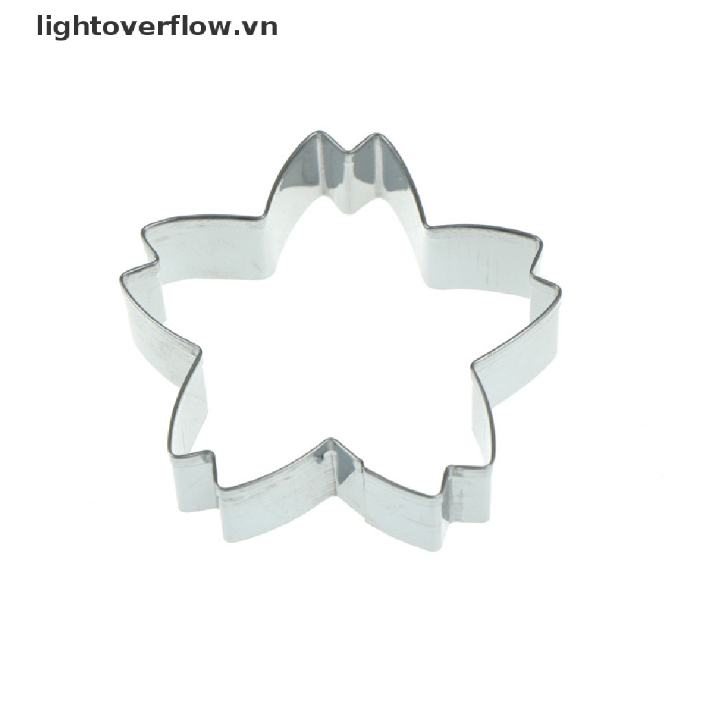 Khuôn Cắt Bánh Quy Bằng Thép Không Gỉ Hình Hoa Anh Đào