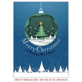 Thiệp Giáng Sinh Noel (Mẫu Ngẫu Nhiên)