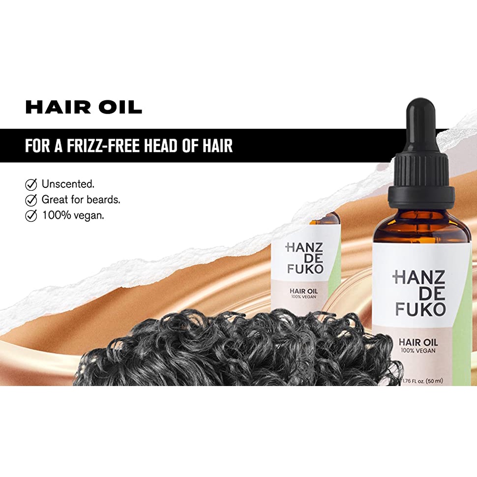 Tinh dầu dưỡng tóc Hanz de Fuko Hair Oil 50ml