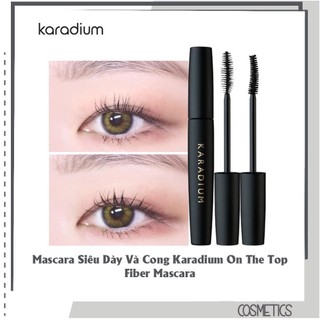 Chuốt Mi Karadium On The Top Fiber Mascara Volume type/Curling type