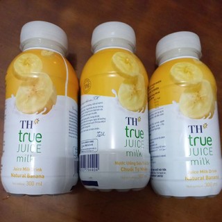 Nước TH true juice milk sữa trái cây chuối 300ml