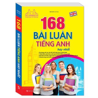Sách - 168 bài luận Tiếng Anh hay nhất , tặng kèm Bookmark