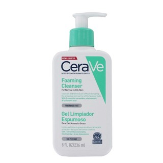 Sữa rửa mặt Cerave 236ml, 473ml cho da dầu, da khô