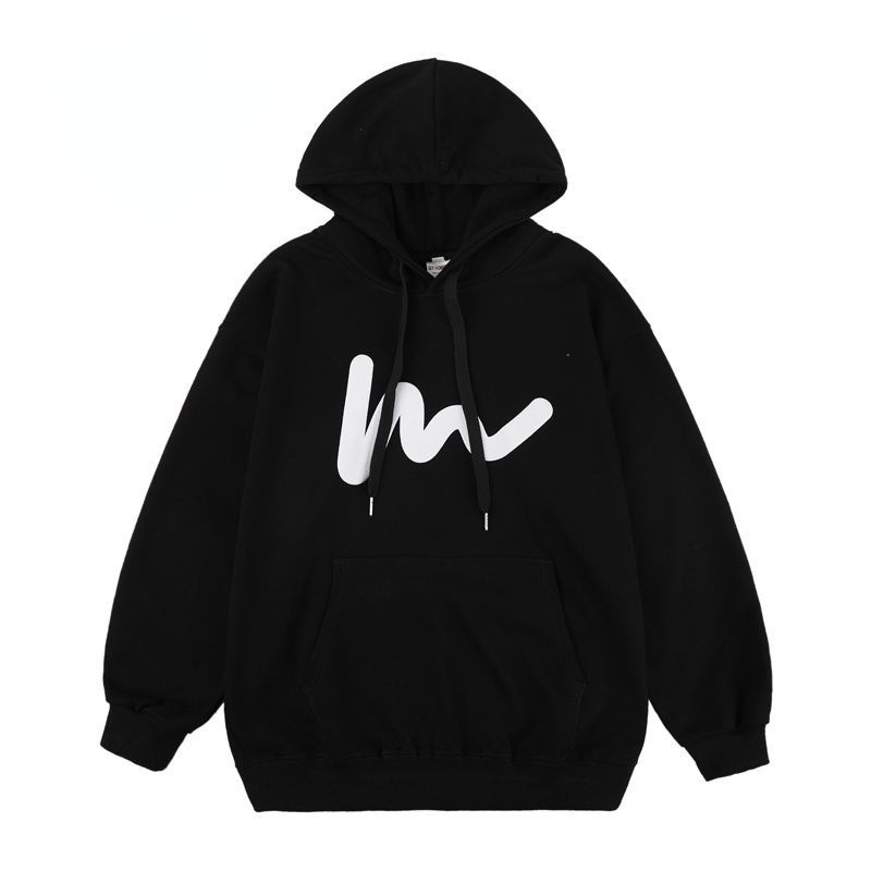 Áo Khoác Hoodie Nhung Dáng Rộng In Họa Tiết Kiểu Retro Nhật Bản Cá Tính Cho Nam