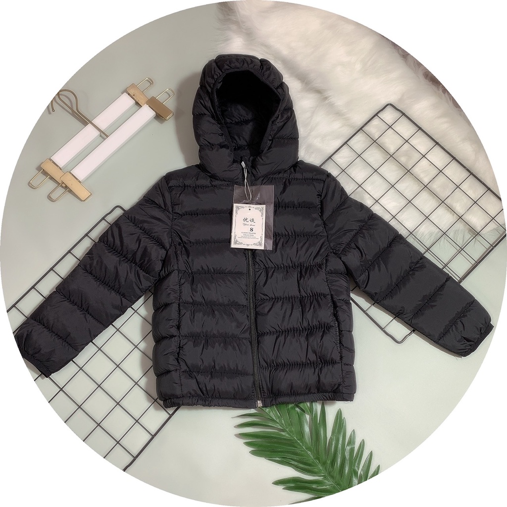 Áo phao siêu nhẹ bé trai, bé gái 20kg - 30kg