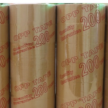 [Lẻ 1 cuộn] Băng keo 200 Yard đục