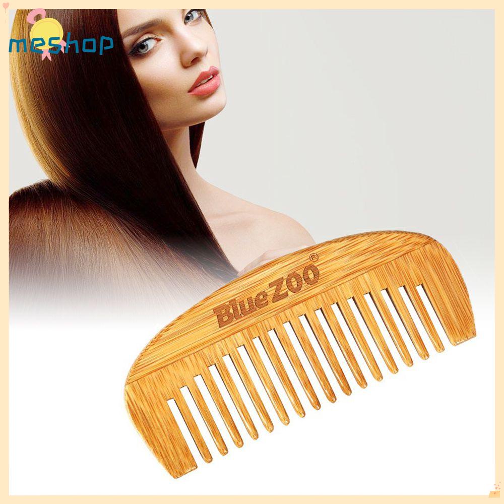 Lược Chải Tóc Massage Da Đầu Bằng Gỗ Tre Tự Nhiên