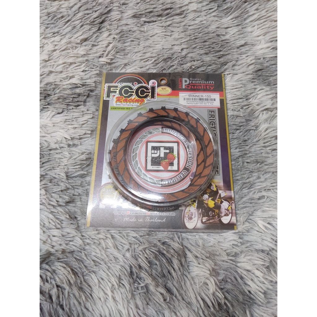 Bố Nồi FCC/FCCI Zin/Racing THAILAND xe Ex150 / Ex135 / Winner / Raider / Sonic chính hãng THAILAND