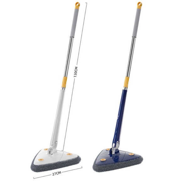 Cây Lau Nhà Tam Giác Tự Vắt Xoay 360 Độ, Chổi Lau Nhà Thông Minh Đa Năng Lau Mọi Ngóc Ngách