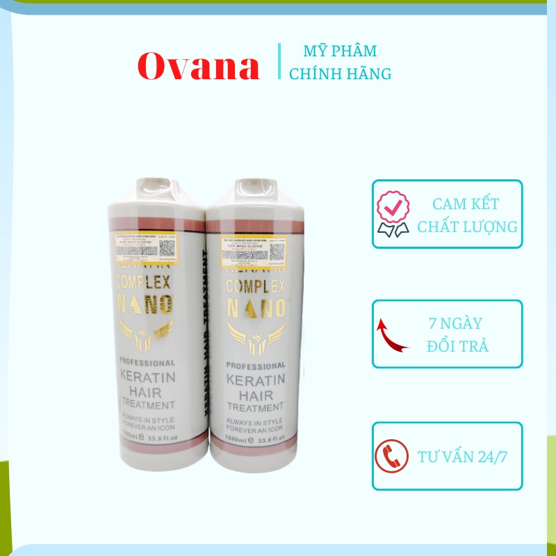 Hấp phục hồi cao cấp KERATIN NANO COMPLEX 1000ml
