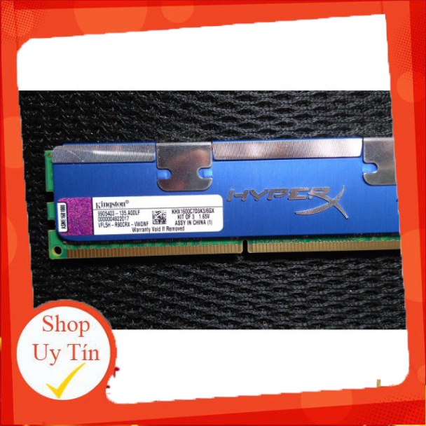 HÀNG SIÊU HOT Ram PC DDR3 4Gb bus 1333 - 10600u, 1 cặp 2x2Gb ram tản nhiệt hiệu Kingston chính hãng, bảo hành 3 năm  