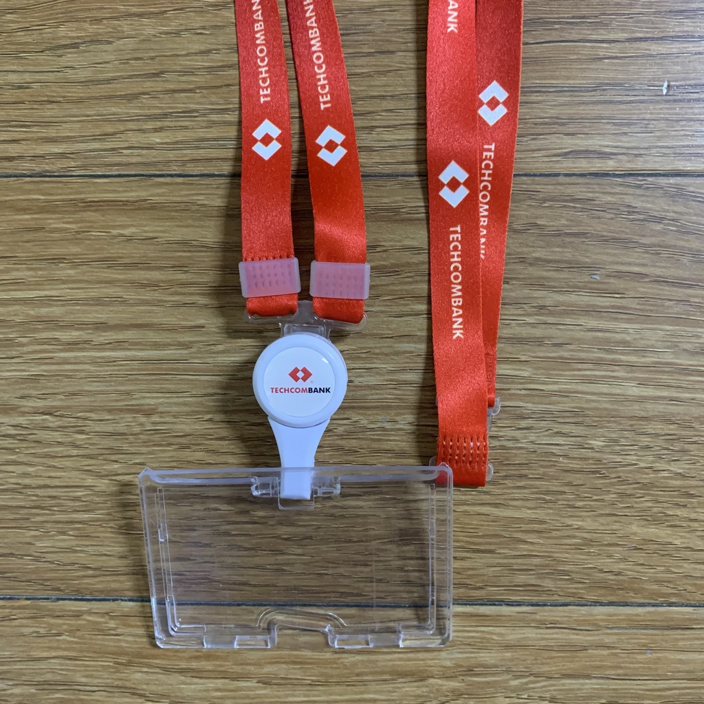 Bộ Dây Đeo Thẻ Co Rút Thông Minh Chuyên Viên, Nhân Viên Techcombank