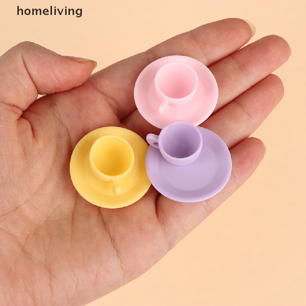 Set 2 Ly Cà Phê Mini Xinh Xắn Cho Nhà Búp Bê