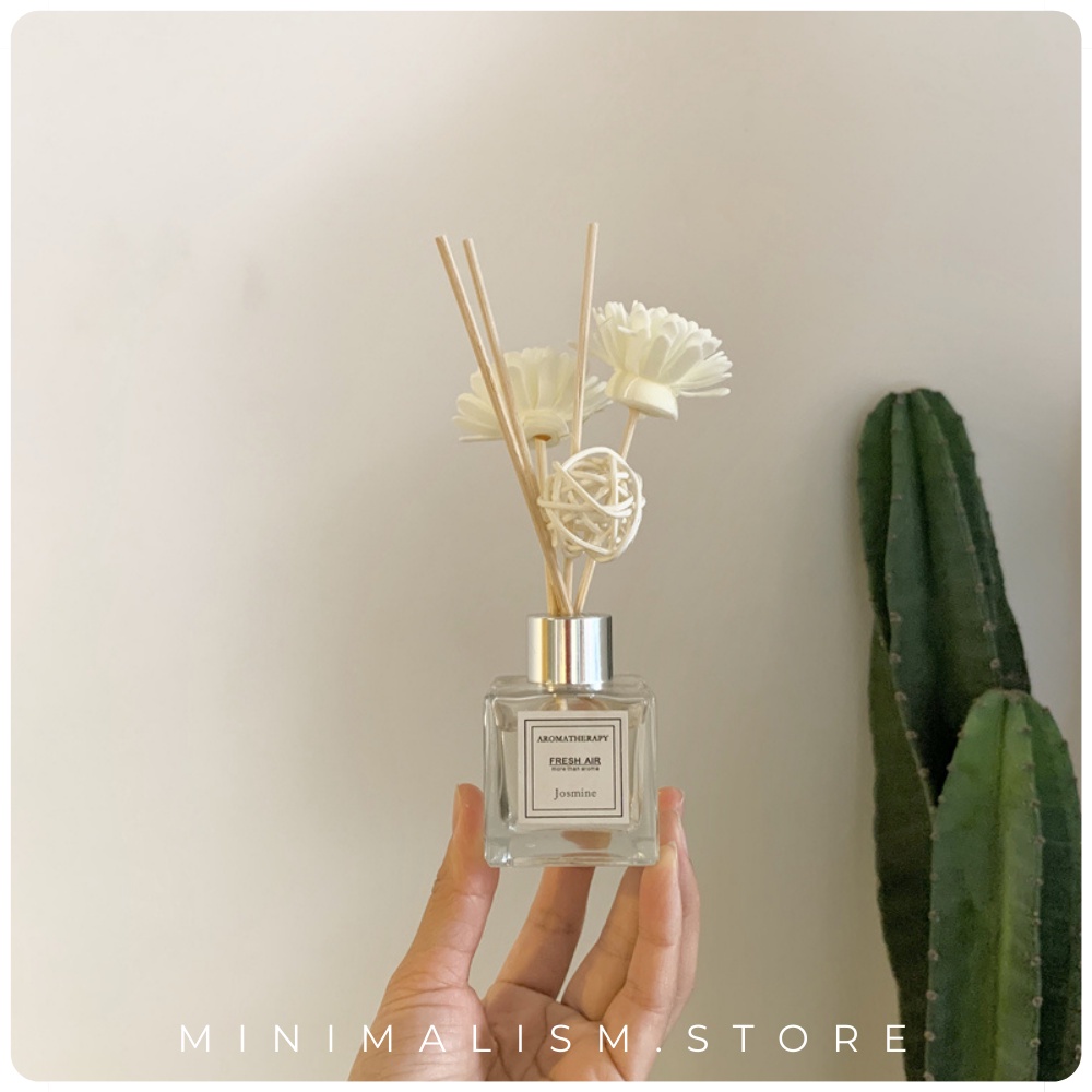 (Clip thực tế) Lọ tinh dầu thơm hoa khô khếch tán 50ml => SP mới giá ưu đãi => Follow shop để nhận mã giảm giá