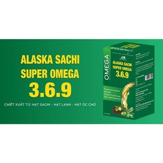 Omega 3.6.9 alaska sachi chai 60 viên hỗ trợ tăng cường thị lực, giảm nguy cơ xơ vữa động mạch