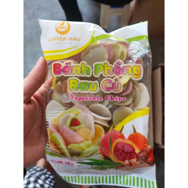 Phồng tôm rau củ quả
