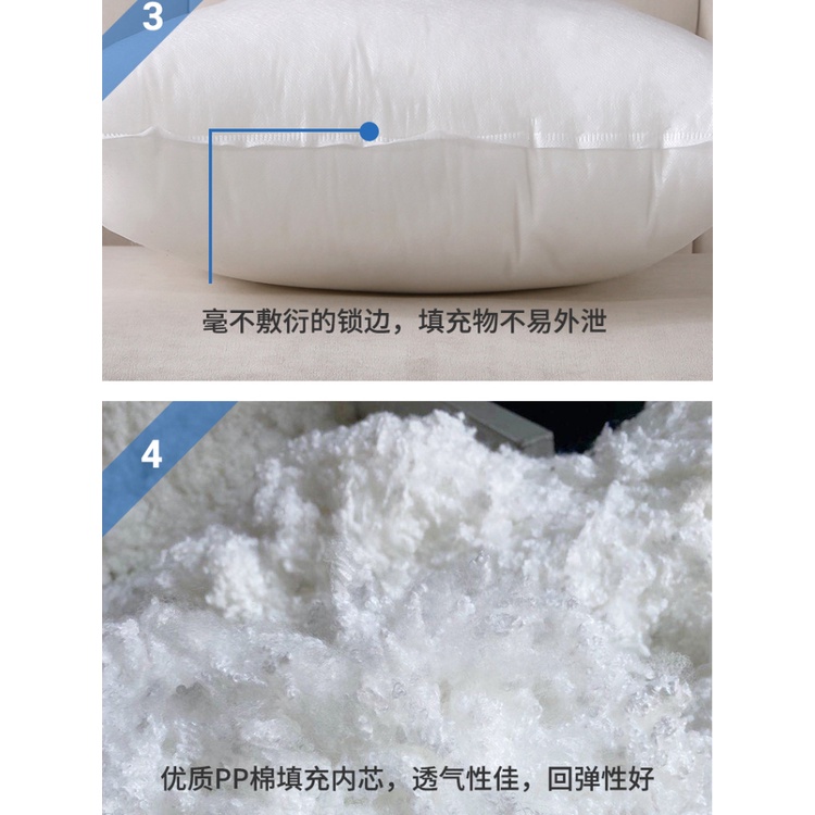 Gối Vuông / Chữ Nhật / Hình Chữ Nhật Kích Thước 30 * 50 45 * 45 50 * 50cm