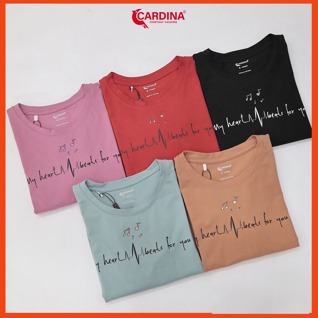 Đồ bộ nữ CARDINA quần dài tay lỡ bo chun chất cotton cao cấp kiểu dáng năng động tôn vóc dáng 2BT05