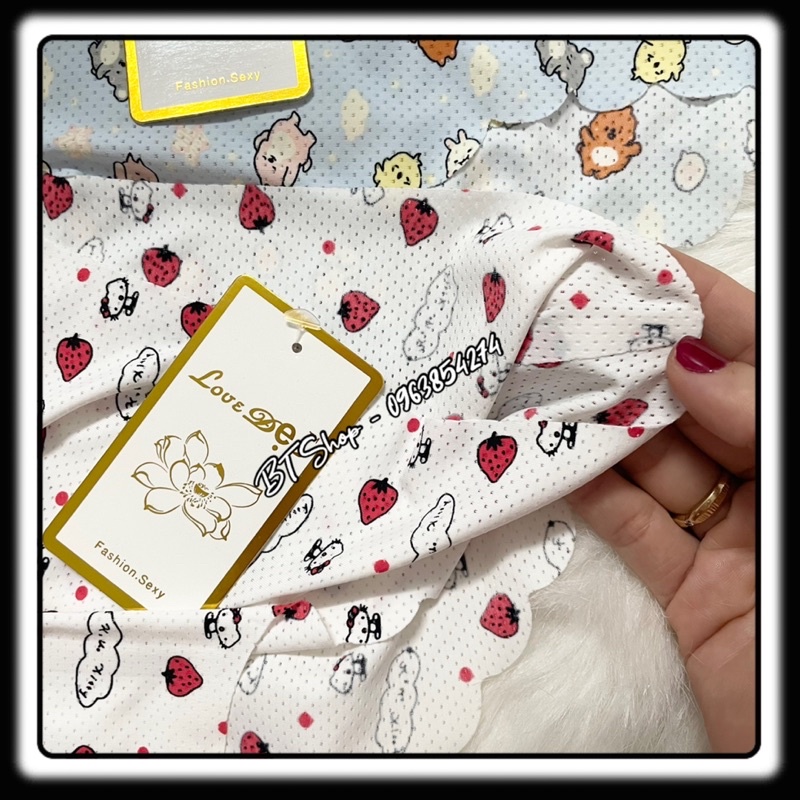 Quần lót su thông hơi co giãn tốt hoạ tiết dễ thương