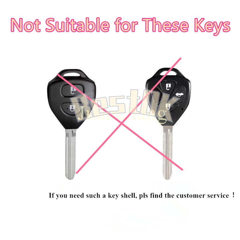 Vỏ TPU Mềm Bảo Vệ Chìa Khóa Xe Hơi Toyota Camry 2019 Rav4 2018 Corolla 2016 Tacoma Vios Prius C Highlander