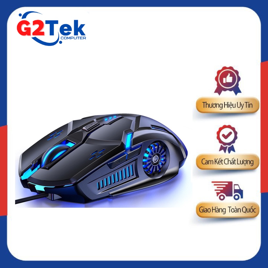 Chuột Gaming Máy Tính Dùng Cho Game Thủ G5, Led 7 Màu, 3200 Dpi Khủng, 6 Nút Chức Năng Chuyên Nghiệp