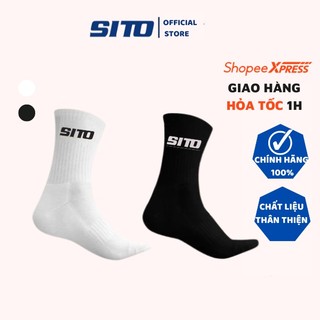 Tất thể thao nam cotton SITO dệt kim