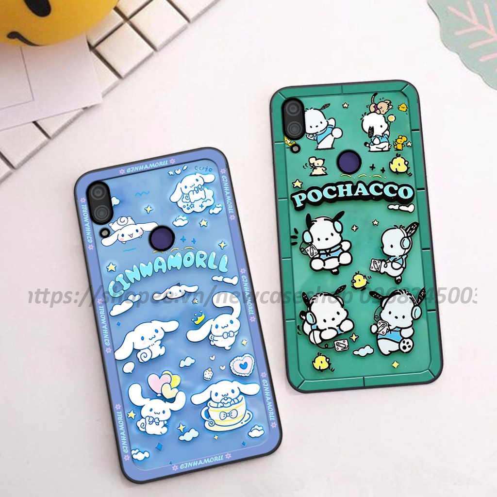 Ốp Xiaomi Redmi 7 / Note 7 / 7 Pro in hình 3D Bear love,Kuromi,Space cute độc lạ