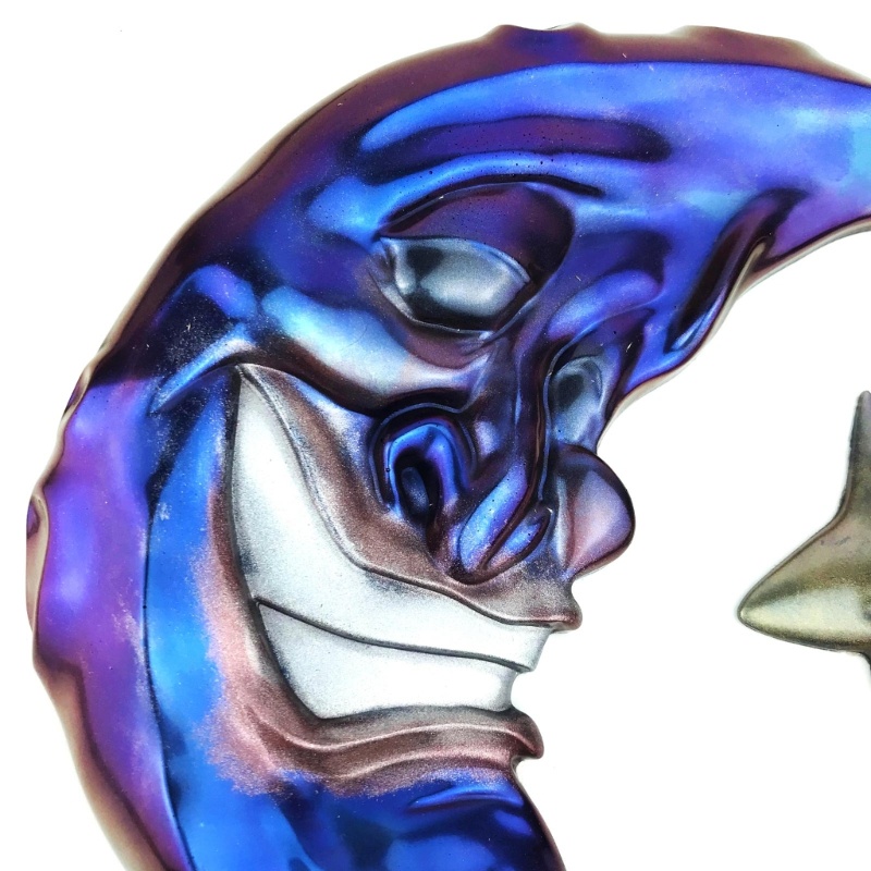 Khuôn Silicone Làm Mặt Dây Chuyền / Trang Sức Hình Trăng Sao Bằng Epoxy Diy