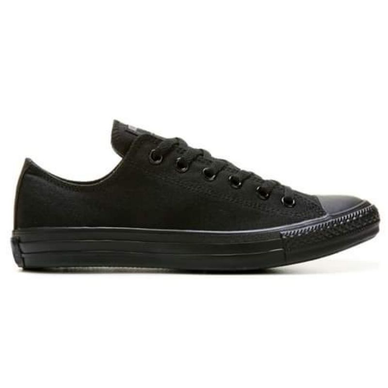 Giày Sneaker Converse Full Đen Nam NỮ Size 36 đến 43. cổ Cao + Cổ Thấp