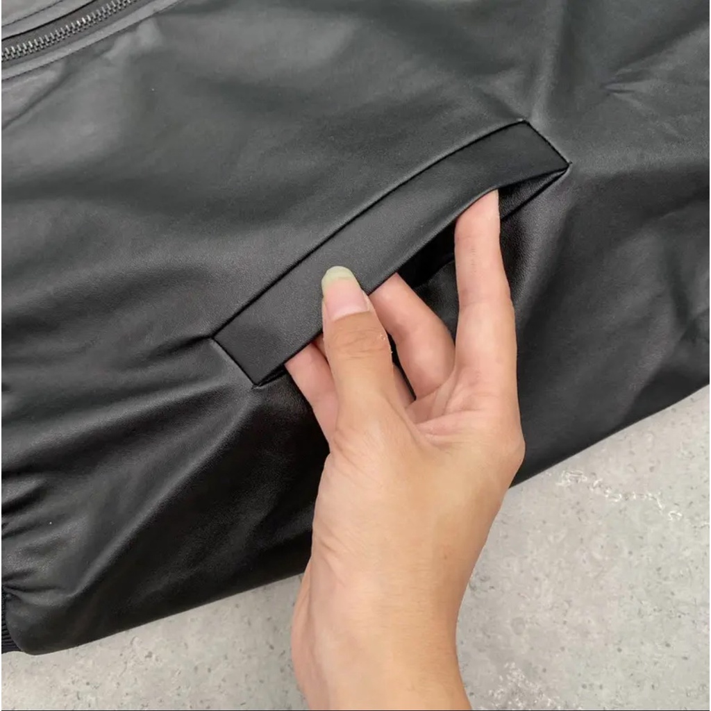 Áo khoác nam da lộn lót lông cả thân và tay áo dày ấm phong cách trẻ trung lịch lãm AK