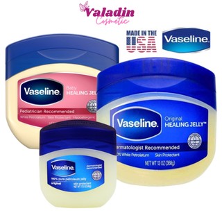 Sáp dưỡng Vaseline Original Protection Jelly 49g/368g hàng nhập (Dưỡng ẩm Vaseline Hũ Mỡ)