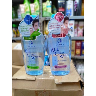 Nước Tẩy Trang Micellar Senka All Clear Water 230ml