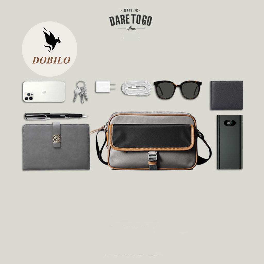 Túi Đeo Chéo, Túi Đeo Chéo Da Nam Thời Trang Phong Cách Hàn Quốc BG40