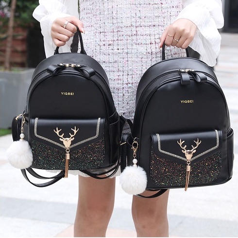 Ba Lô Da Mềm Siêu Nhẹ Thời Trang Dành Cho Nữ