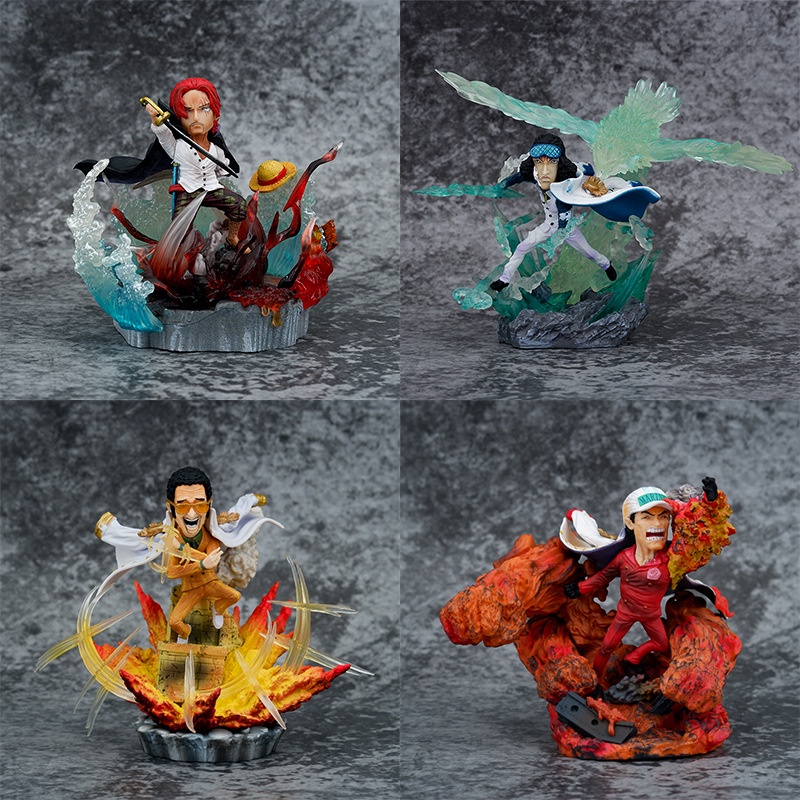Mô hình bộ 3 Đô Đốc Hải Quân Chibi cực đẹp - Mô hình OnePiece