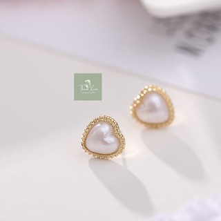Bông Tai Trái Tim Cute - Khuyên tai giá sỉ rẻ nhất, Bông tai taobao