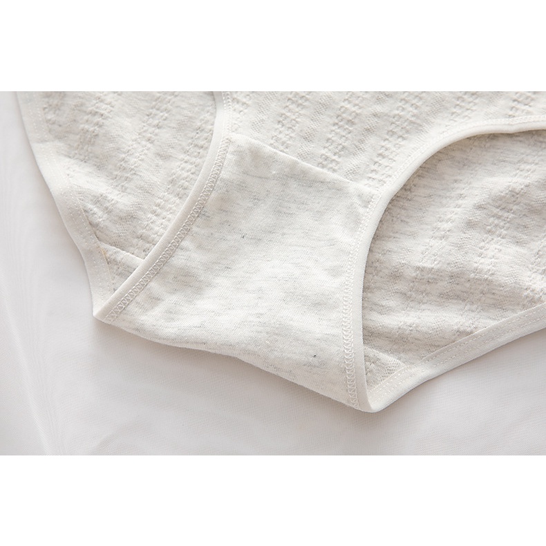 Combo 3 quần lót cotton màu trắng đen basic dành cho nữ UN19