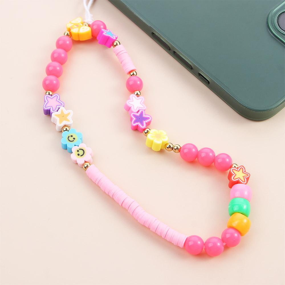 Dây Chuỗi Hạt Nhiều Màu Chống Thất Lạc Gắn Điện Thoại Tiện Dụng