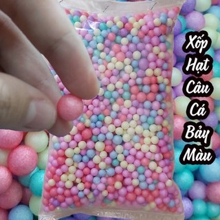 Hạt xốp câu lăng xê,câu lục,mồi câu chép_2 màu